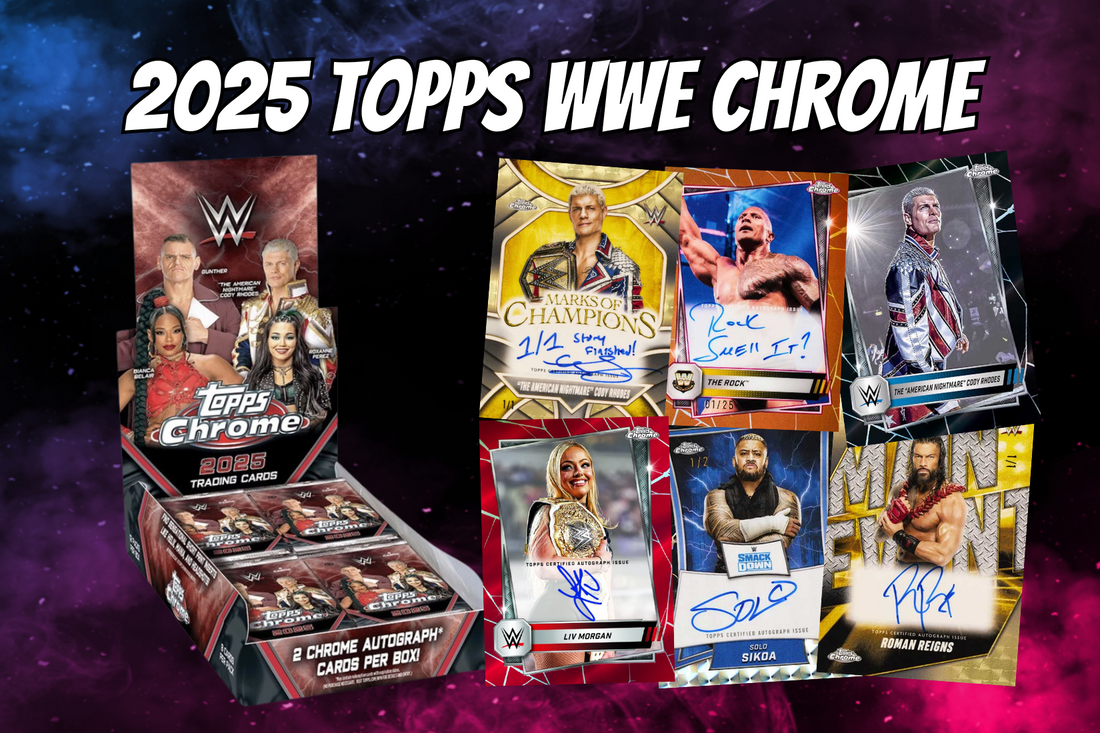 2025 Topps Chrome WWE Checklist