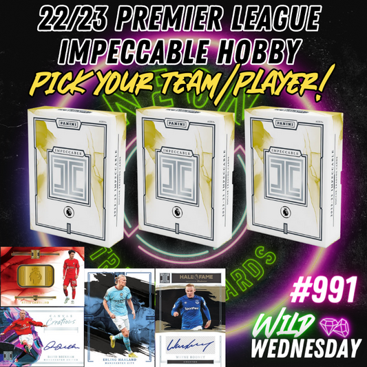 Break 991 - 22/23 English Premier League Impeccable - FULL CASE - Pick Your Player / Team