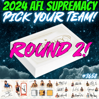 Break 3658 - 2024 AFL Supremacy 1 Box Pick Your Team!