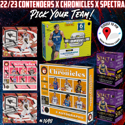 Break 1698 - NBA 22/23 Contenders x Chronicles x Spectra - Pick Your Team!