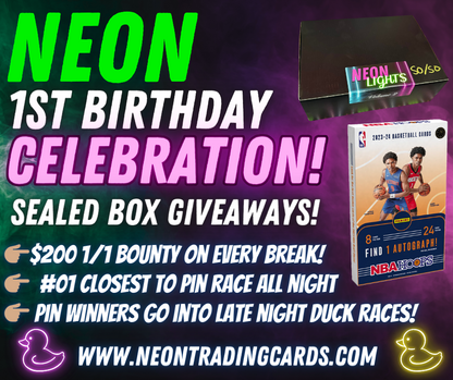 Break 1951 - NBA Dual Year One & One 1st Birthday 10 Box Monster Mixer - $159 Random Teams!