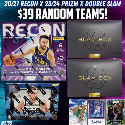 Break 2155 - NBA Dual Year Recon x Prizm x  Double Slam - $39 Random Teams!