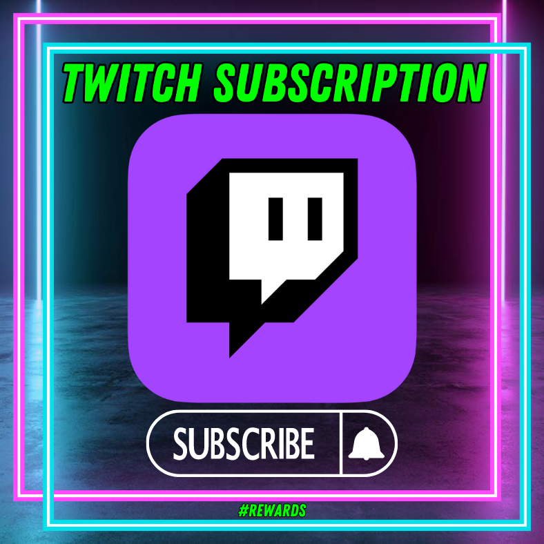 One Month Twitch Subscription