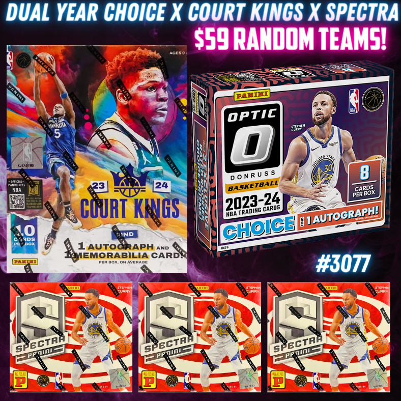 Break 3077 - NBA Dual Year Choice x Court Kings x Spectra - $59 Random Teams!