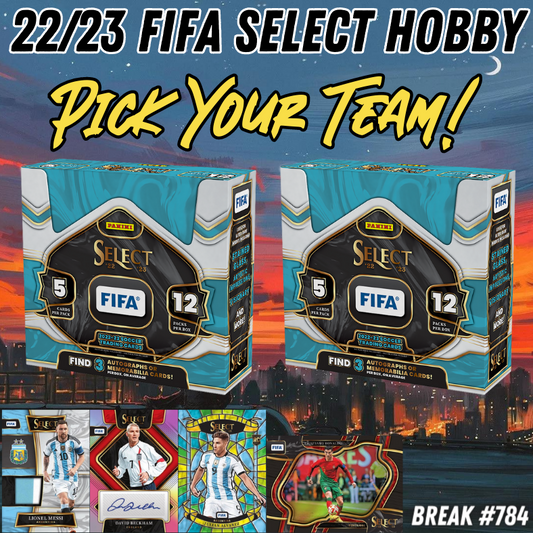 Break 784 - 22/23 FIFA Select Hobby 2 Box - Pick Your Team