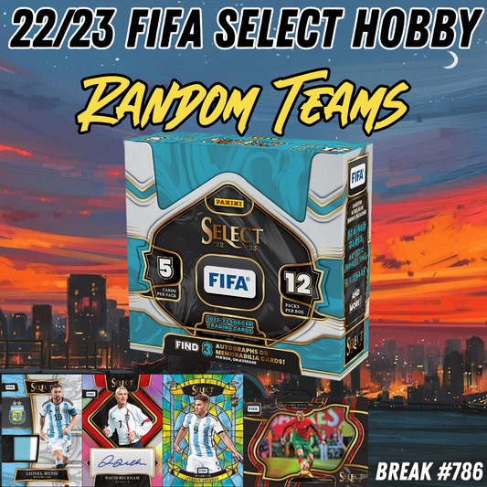 Break 786 - 22/23 FIFA Select Hobby 1 Box - Random Teams!