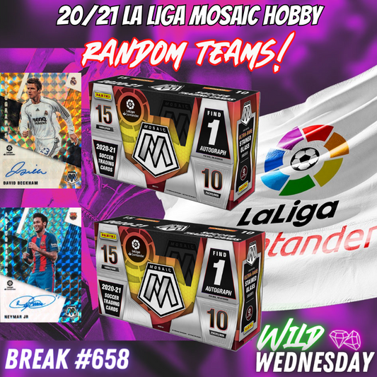 Break 658 - 2020/21 La Liga Mosaic Hobby 2 Box Random Teams