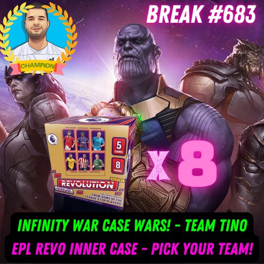 Break 683 - Infinity War Case Wars - EPL Revolution Inner Case - Team Tino Pick Your Team!