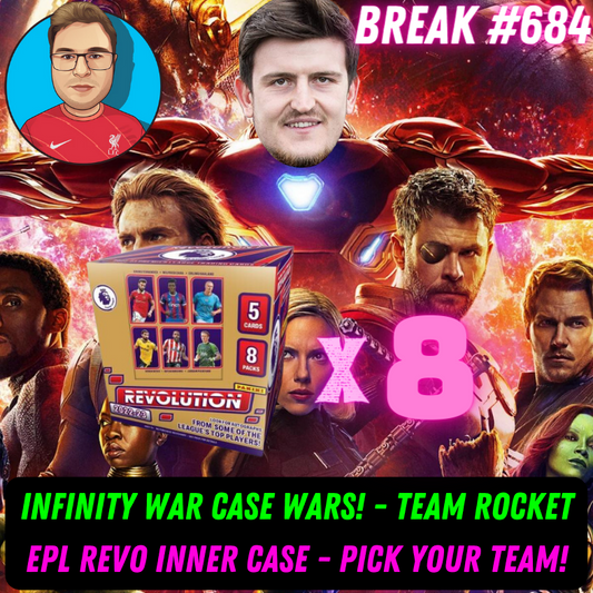 Break 684 - Infinity War Case Wars - EPL Revolution Inner Case - Team Rocket Pick Your Team!