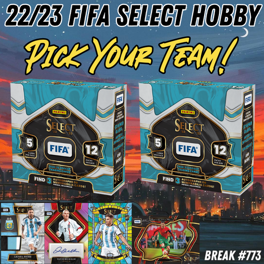 Break 773 - 22/23 FIFA Select Hobby 2 Box Pick Your Team