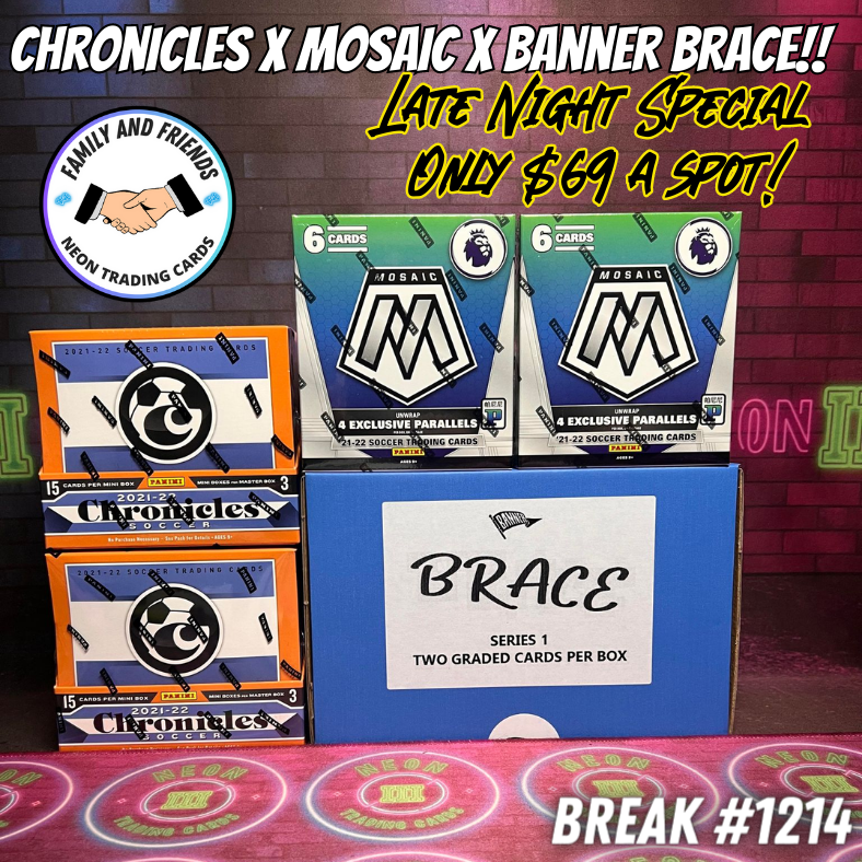 Break 1214 - 21/22 Chronicles x Mosaic Tmall x Banner Brace - Random Teams - Late Night Special!