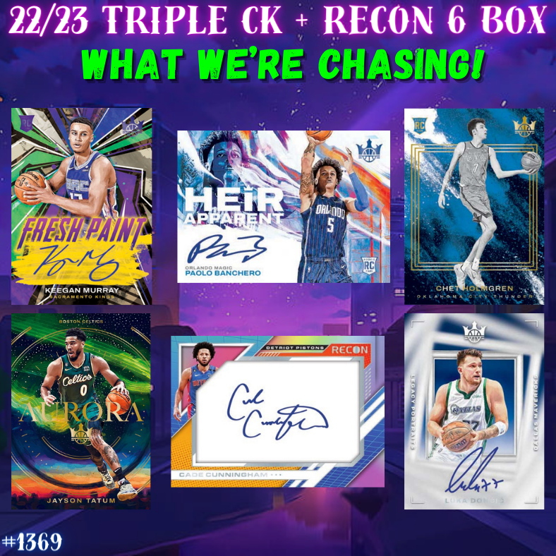 Break 1375 - NBA 22/23 Triple Court Kings + Recon 6 Box - Pick Your Team!