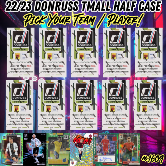 Break 1609 - 22/23 Donruss FIFA Asia Tmall - Half Case - Pick Your Team/Player!