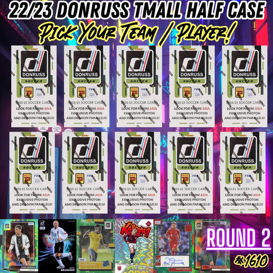 Break 1610 - 22/23 Donruss FIFA Asia Tmall - Half Case - Pick Your Team/Player ROUND 2!