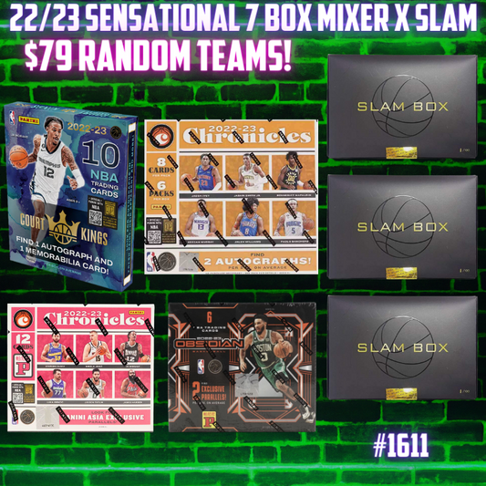 Break 1611  - 22/23 NBA Sensational 7 Box - $79 Random Teams!