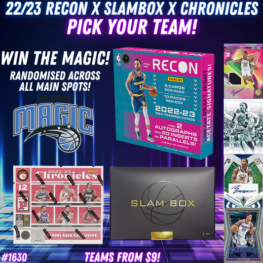 Break 1630 - NBA 22/23 Recon x Slam Box x Chronicles 3 Box - Pick Your Team!