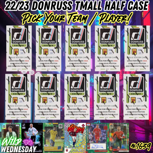 Break 1639 - 22/23 Donruss FIFA Asia Tmall - Half Case - Pick Your Team/Player!