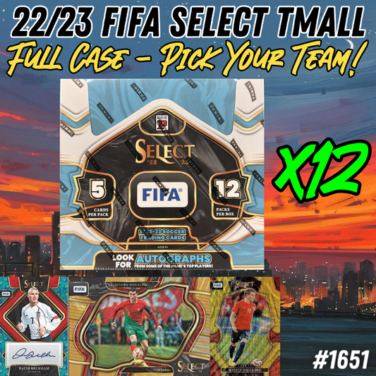 Break 1651 - 22/23 FIFA Select Tmall - Full Case - Pick Your Team