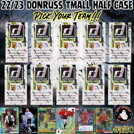 Break 1680 - 22/23 Donruss FIFA Soccer Asia - Half Case - Pick Your Team