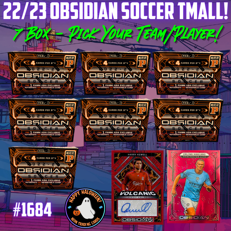 Break 1684 - 22/23 Obsidian Tmall - 7 Box Pick Your Team!