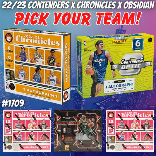 Break 1709 - NBA 22/23 Opt. Cotenders x Chronicles 5 Box - Pick Your Team!