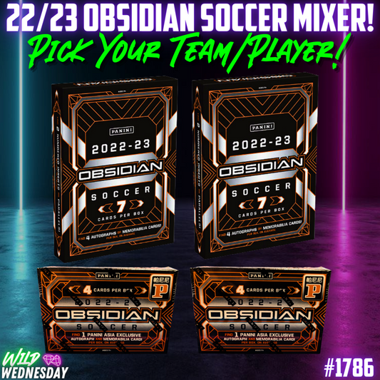 Break 1786 - 22/23 Obsidian Hobby x Tmall Mixer - 4 Boxes - Pick Your Player / Team