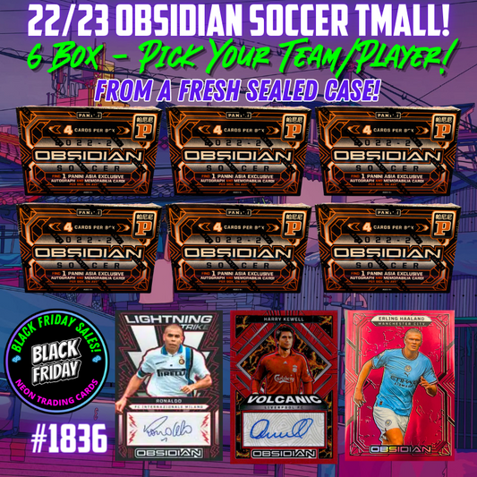 Break 1836 - 22/23 Obsidian Tmall - 6 Box Pick Your Team!