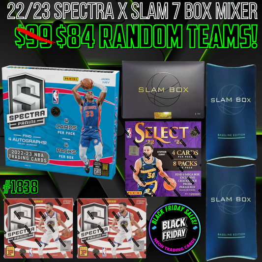 Break 1838 - NBA 22/23 Spectra x Slam 7 Box Mixer - $99 Random Teams!