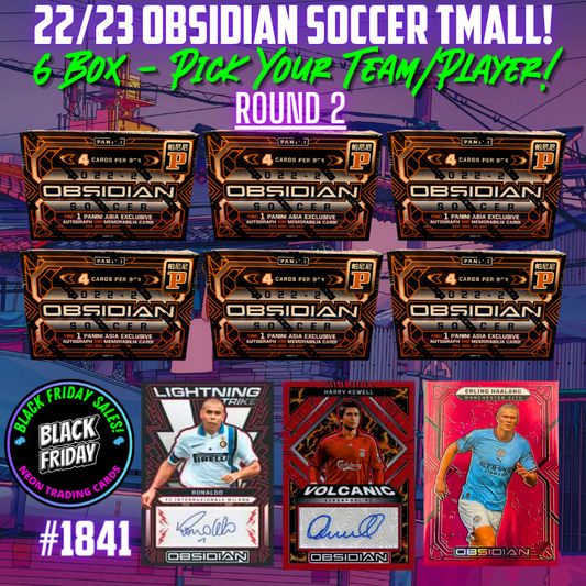 Break 1841 - 22/23 Obsidian Tmall - 6 Box Pick Your Team ROUND 2!