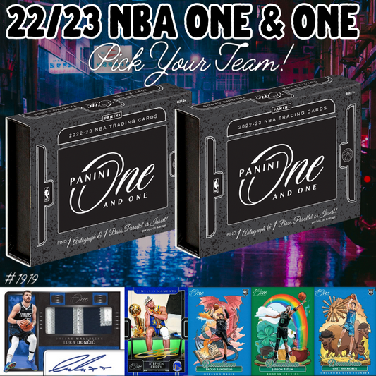 Break 1919 - NBA 22/23 One & One 2 Box - Pick Your Team!