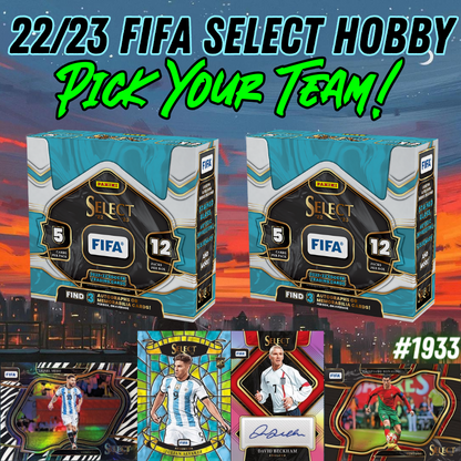 Break 1933 - 22/23 FIFA Select HOBBY - 2 Box - Pick Your Team