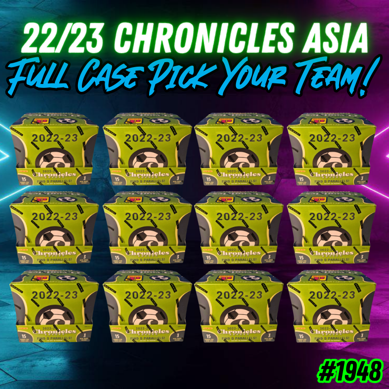 Break 1948 - 22/23 Chronicles Soccer Asia Tmall - FULL CASE - Pick Your Team!