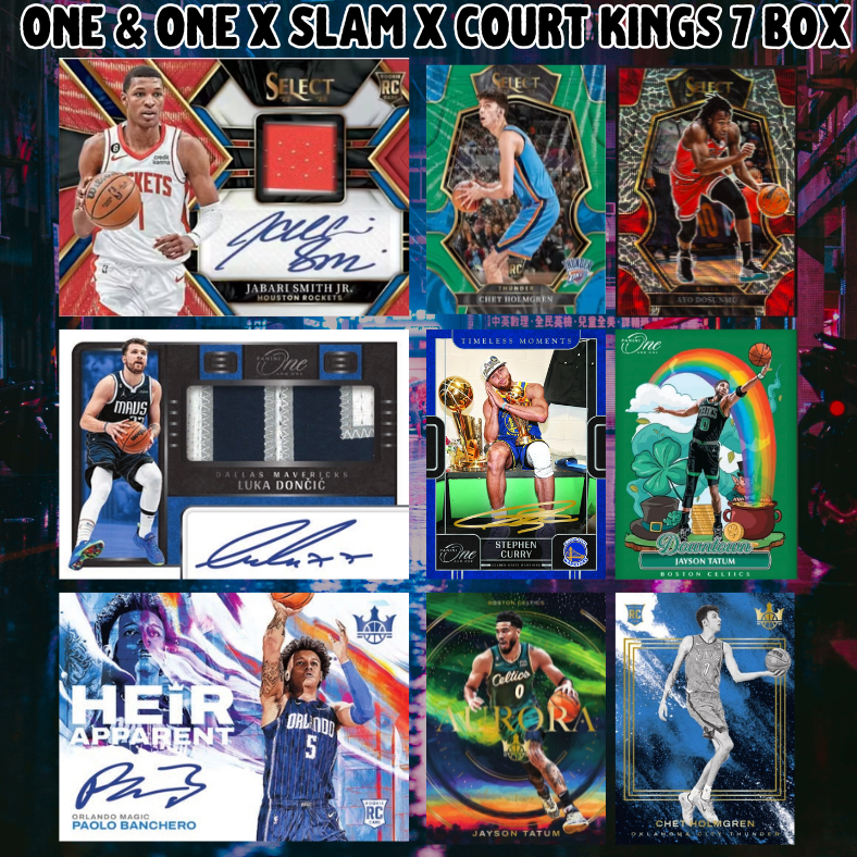 Break 1991 - NBA 22/23 One & One x Slam x Court Kings 7 Box - $99 Random Teams!