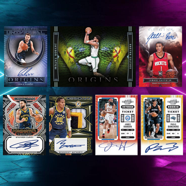 Break 2145 - NBA 22/23 Obsidian x Origins x Contenders TRIPLE DOUBLE - 6 Box Pick Your Team!