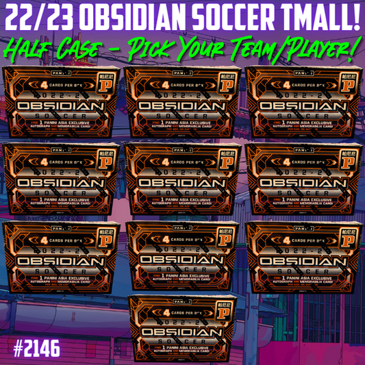 Break 2146 - 22/23 Obsidian Tmall - Half Case - 10 Box Pick Your Team!