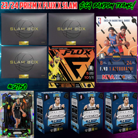 Break 2150 - NBA Triple 23/24 Prizm x Triple Slam 8 Box - $69 Random Teams!