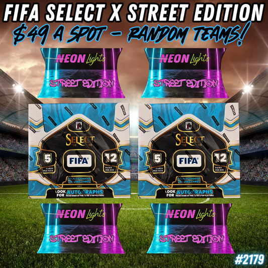 Break 2179 - 22/23 FIFA Select Tmall x Neon Lights STREET EDITION - $49 a spot - Random Teams!