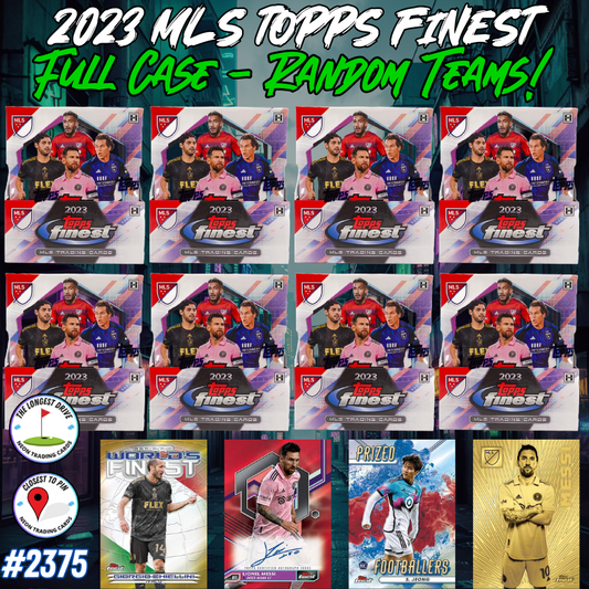 Break 2375 - 2023 MLS Finest Full Case - Random Teams - $99 a spot!