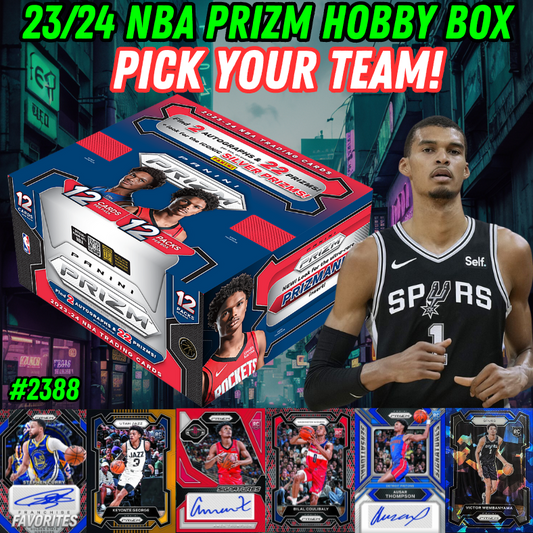 Break 2388 - NBA 23/24 Prizm Hobby - Pick Your Team!