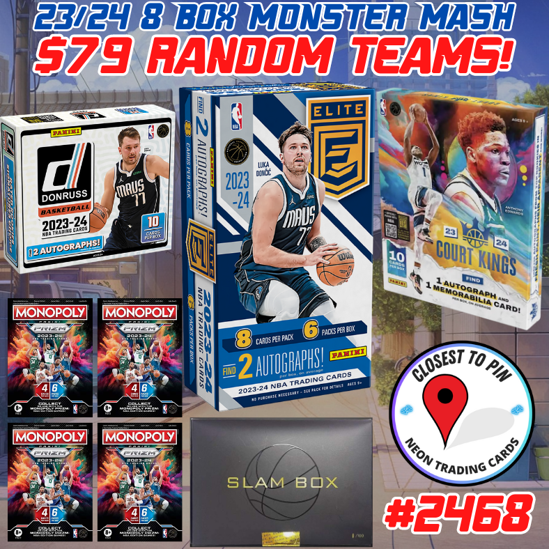 Break 2468 - NBA 23/24 8 Box Monster Mash - $79 Random Teams!