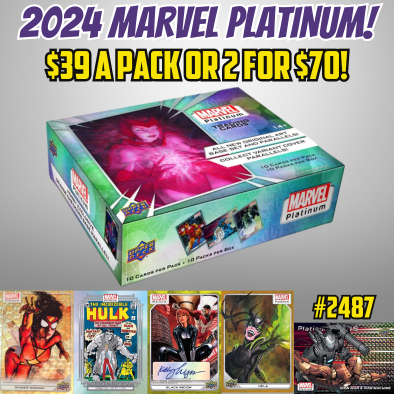 Break 2487 - 2024 Marvel Platinum - Random Pack Break