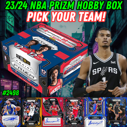 Break 2498 - NBA 23/24 Prizm Hobby - Pick Your Team!