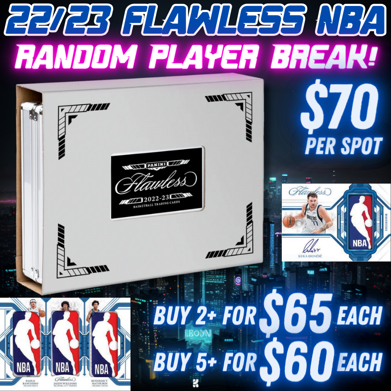 Break 2500 - 22/23 NBA Flawless Hobby - Random Player