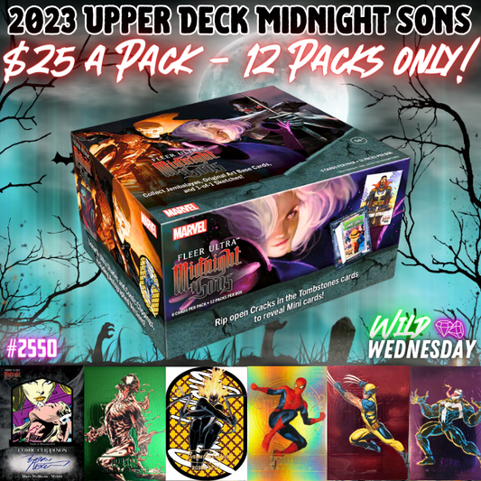 Break 2550  -  2023 Fleer Ultra Midnight Sons - Random Pack Break