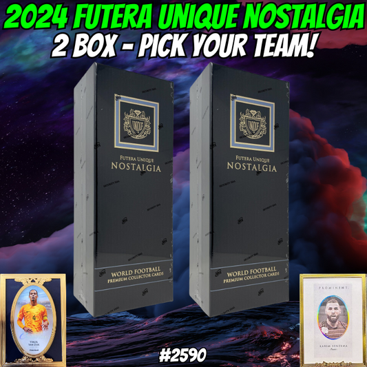 Break 2590 - 2024 Futera Unique Nostalgia 2 Box - Pick Your Team/Player!