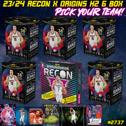 Break 2737 - 23/24 NBA Recon x Origins H2 Sunday Smackdown - 6 Box - Pick Your Team!