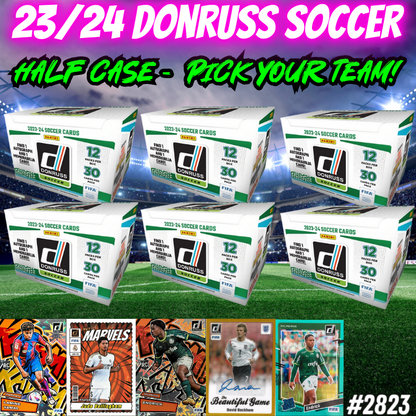 Break 2823 - 23/24 Donruss Hobby 6 Box HALF CASE - Pick Your Team/Player!