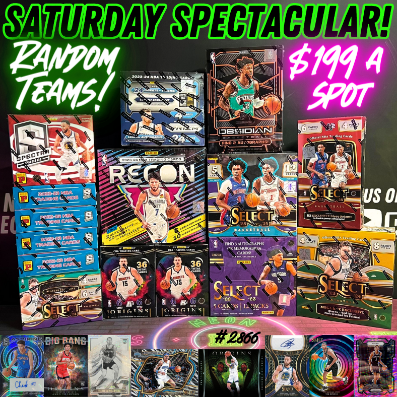 Break 2866 - 15 Box NBA Saturday Spectacular - Random Teams!