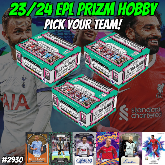 Break 2930 - 23/24 EPL Prizm Hobby - 3 Box - Pick Your Team!