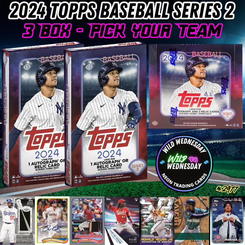 Break 2977 - 2024 Topps Baseball Series 2 Hobby x Jumbo - Pick Your Team!